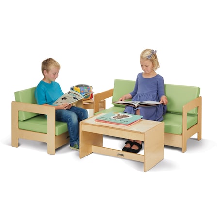 Jonti-Craft Living Room 4 Piece Set, Key Lime 3784JC